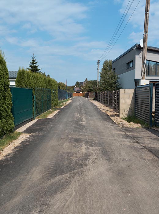 Sodų bendrijos kelio asfaltavimas